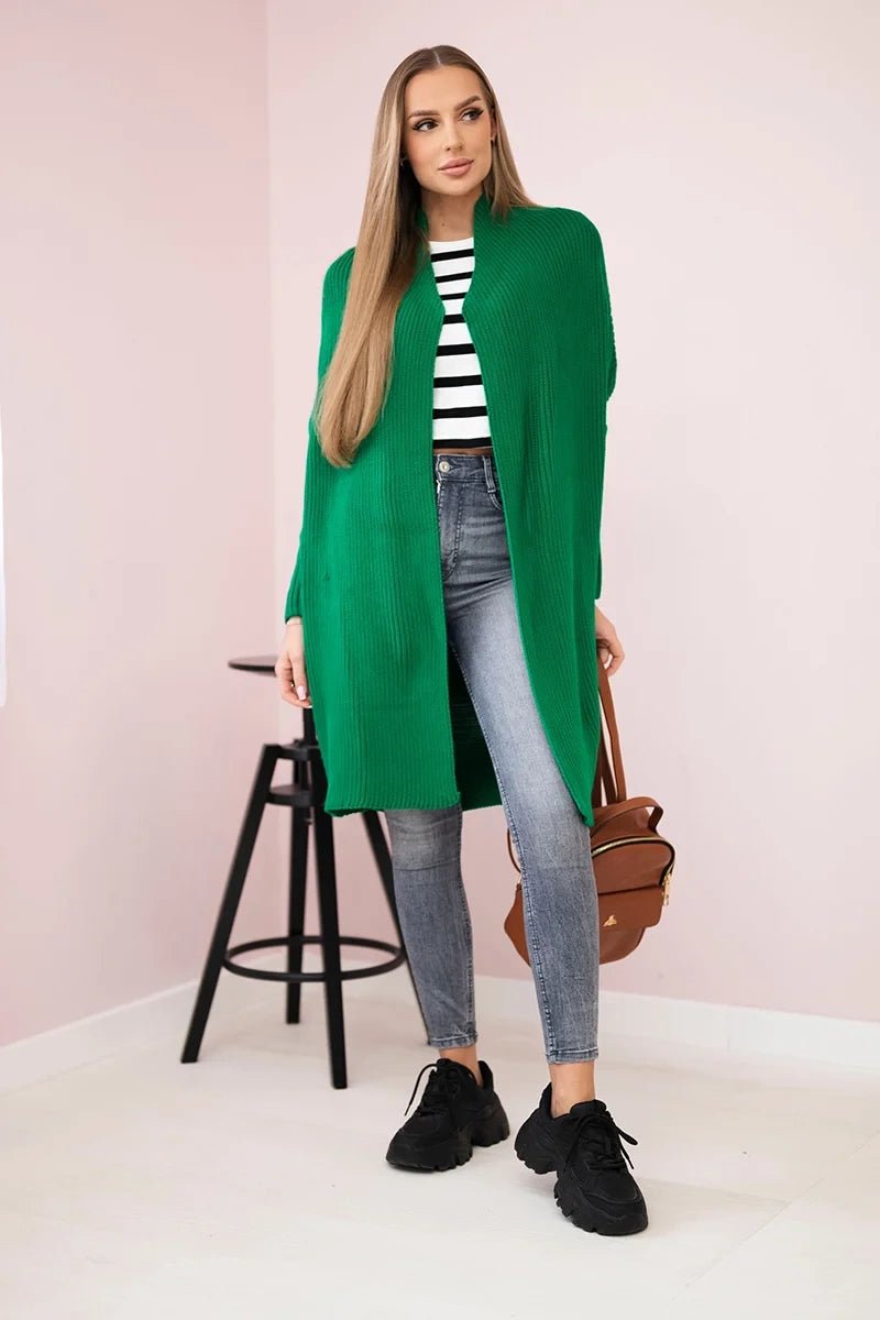Cardigan 2019 - 13 / – Green цвет / color | Lexline Fashion