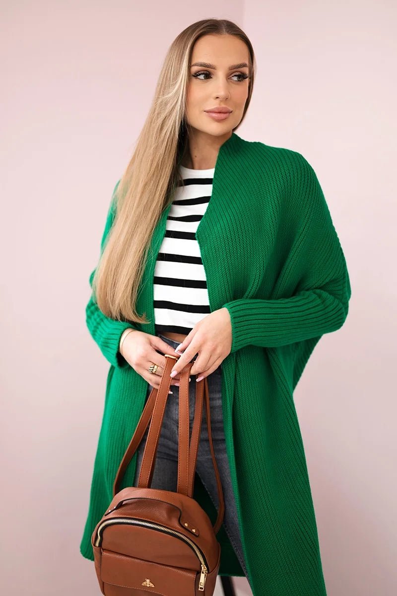 Cardigan 2019 - 13 / – Green цвет / color | Lexline Fashion