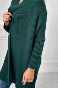 Cardigan 2019 - 13 / – Green || Dark цвет / color | Lexline Fashion