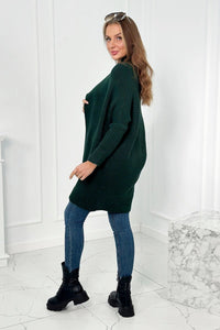 Cardigan 2019 - 13 / – Green || Dark цвет / color | Lexline Fashion