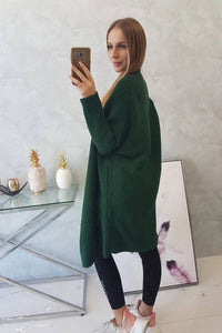Cardigan 2019 - 13 / – Green || Dark цвет / color | Lexline Fashion
