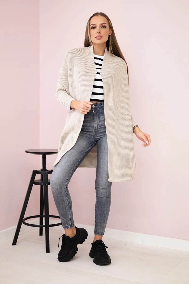 Cardigan 2019 - 13 / – Light || Beige цвет / color | Lexline Fashion