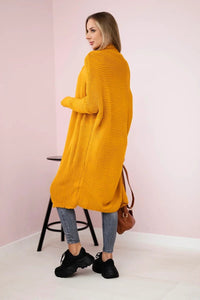 Cardigan 2019 - 13 / – Mustard цвет / color | Lexline Fashion