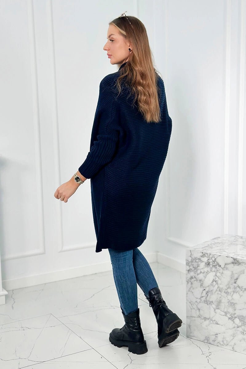 Cardigan 2019 - 13 / – Navy blue цвет / color | Lexline Fashion