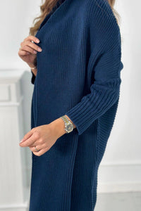 Cardigan 2019 - 13 / – Navy blue цвет / color | Lexline Fashion