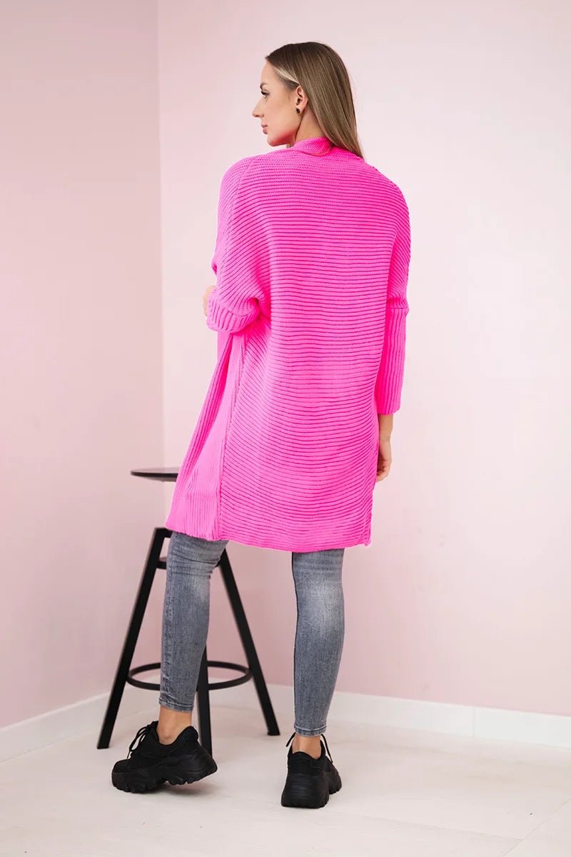 Cardigan 2019 - 13 / – Neon pink цвет / color | Lexline Fashion