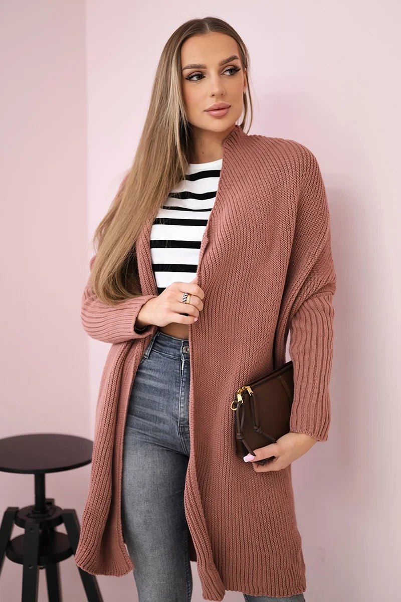 Cardigan 2019 - 13 / – Pink || Dark цвет / color | Lexline Fashion