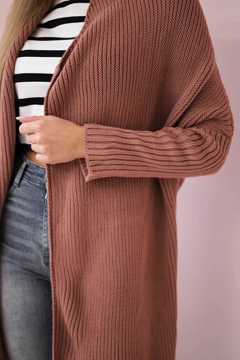 Cardigan 2019 - 13 / – Pink || Dark цвет / color | Lexline Fashion