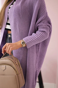 Cardigan 2019 - 13 / – Purple цвет / color | Lexline Fashion