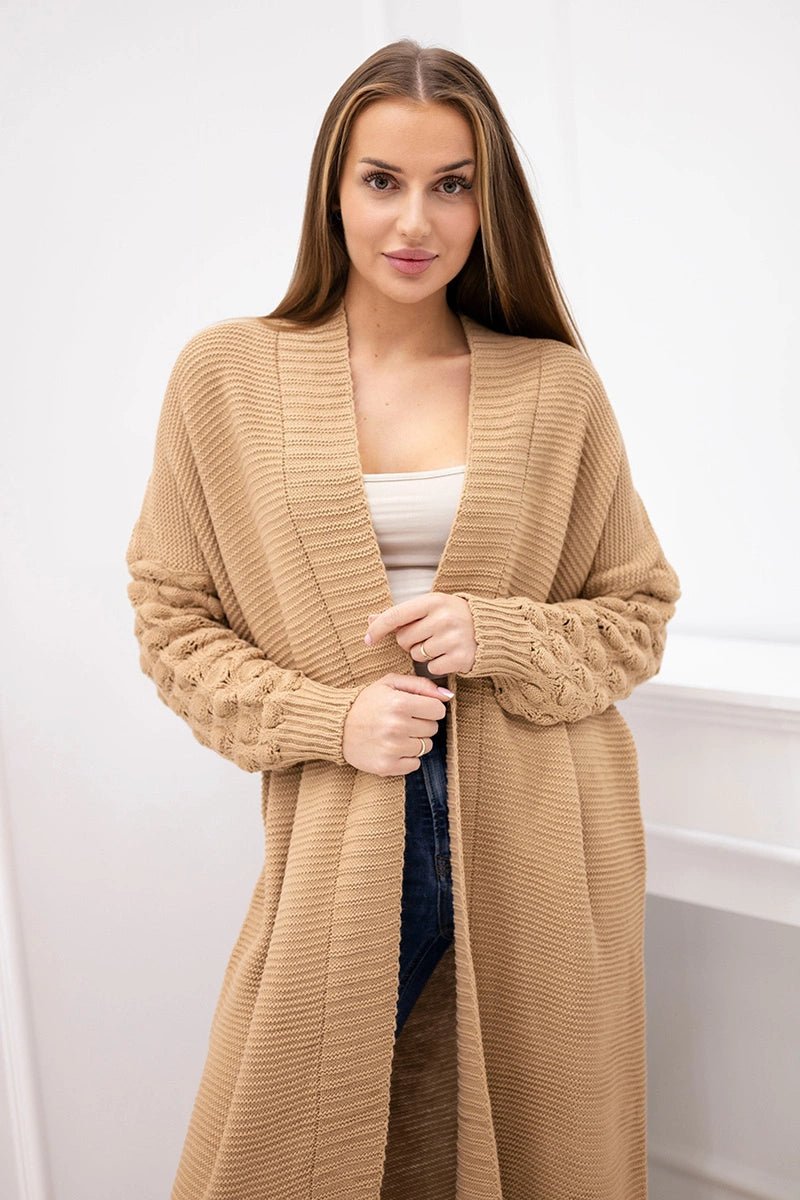 Cardigan 2020 - 9 / – Camel цвет / color | Lexline Fashion