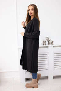 Cardigan 2020 - 9 / – Graphite цвет / color | Lexline Fashion