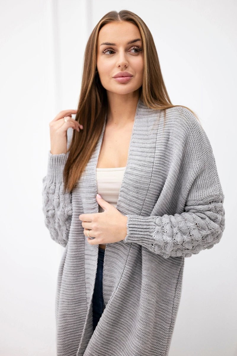 Cardigan 2020 - 9 / – Gray цвет / color | Lexline Fashion