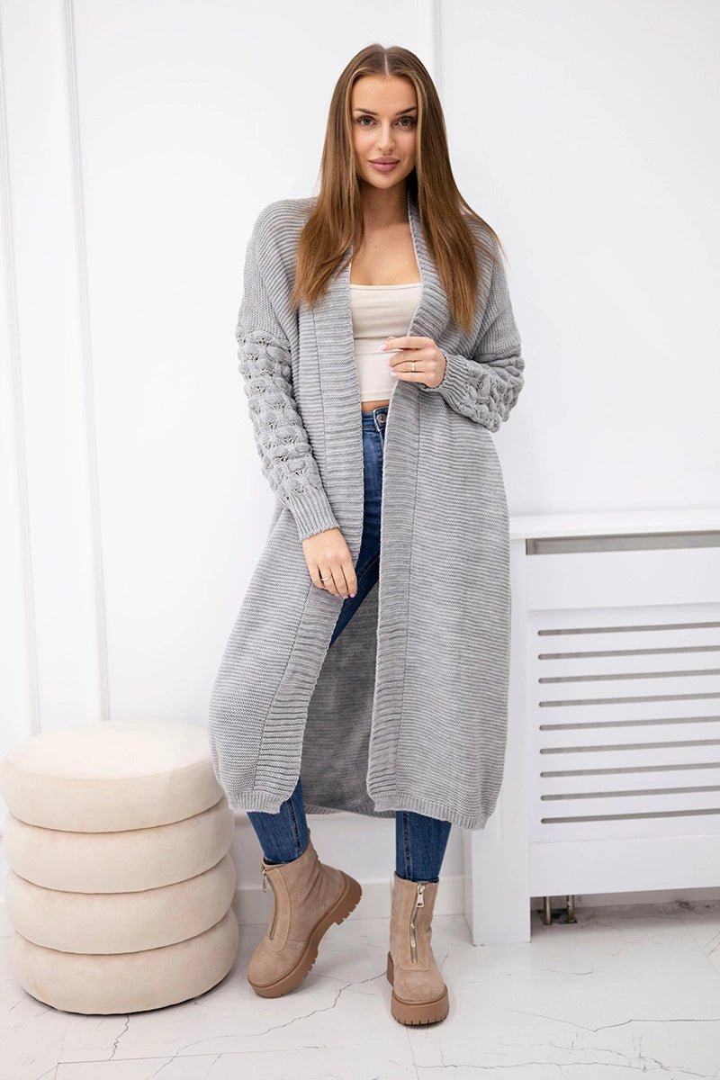 Cardigan 2020 - 9 / – Gray цвет / color | Lexline Fashion