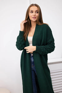 Cardigan 2020 - 9 / – Green || Dark цвет / color | Lexline Fashion