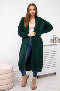 Cardigan 2020 - 9 / – Green || Dark цвет / color | Lexline Fashion