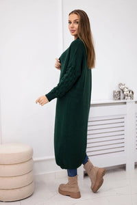 Cardigan 2020 - 9 / – Green || Dark цвет / color | Lexline Fashion