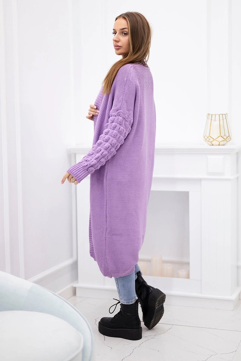 Cardigan 2020 - 9 / – Purple цвет / color | Lexline Fashion