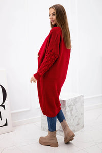 Cardigan 2020 - 9 / – Red цвет / color | Lexline Fashion