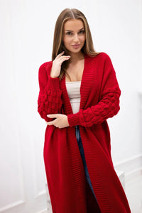 Cardigan 2020 - 9 / – Red цвет / color | Lexline Fashion