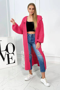 Cardigan with mohair PL - 2 / – Pink цвет / color | Lexline Fashion