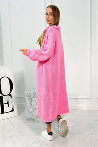 Cardigan with mohair PL - 2 / – Pink цвет / color | Lexline Fashion