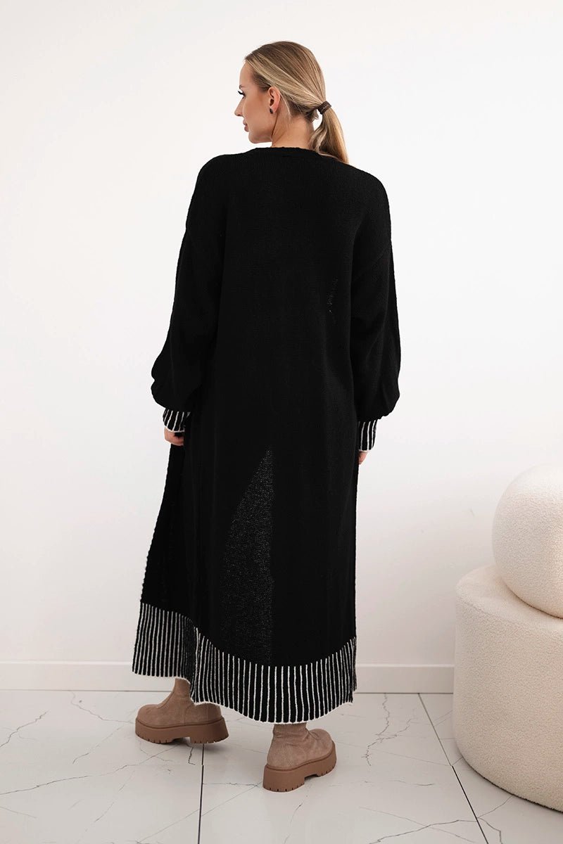 Cardigan with pockets IT - 48 / – Black цвет / color | Lexline Fashion