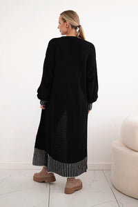 Cardigan with pockets IT - 48 / – Black цвет / color | Lexline Fashion