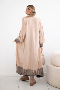 Cardigan with pockets IT - 48 / – Powder цвет / color | Lexline Fashion