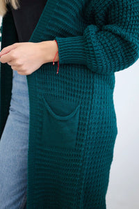 Cardigan with pockets IT - 56 / – Marine цвет / color | Lexline Fashion