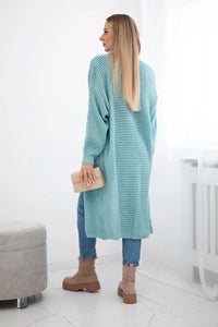 Cardigan with pockets IT - 56 / – Mint цвет / color | Lexline Fashion