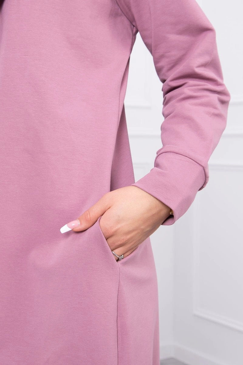 Cardigan with print 9113 / – Pink || Dark цвет / color | Lexline Fashion