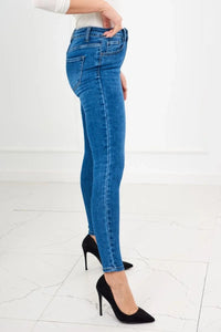 Classic skinny jeans FA8837 / – Jeans цвет / color | Lexline Fashion