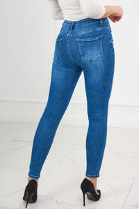 Classic skinny jeans FA8837 / – Jeans цвет / color | Lexline Fashion