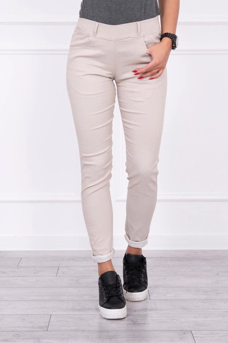Colorful jeans 2628P / – Beige цвет / color | Lexline Fashion