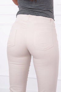 Colorful jeans 2628P / – Beige цвет / color | Lexline Fashion