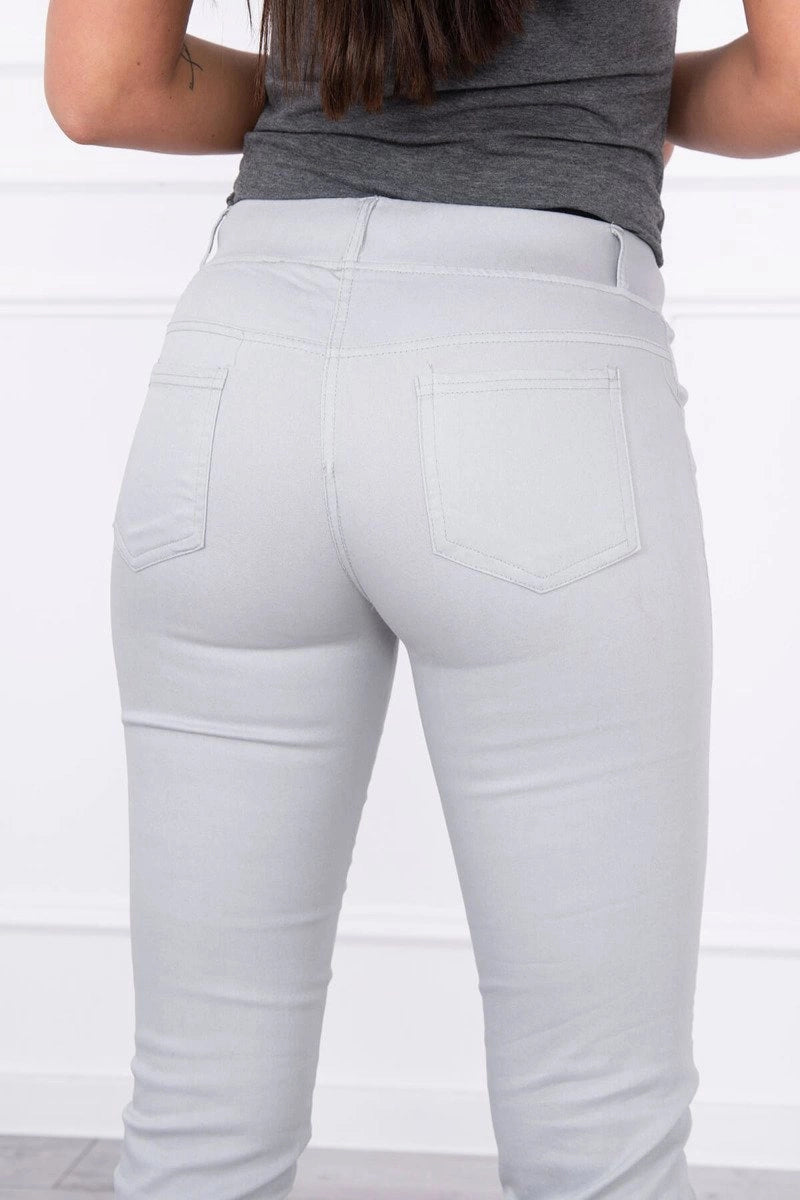 Colorful jeans 2628P / – Gray цвет / color | Lexline Fashion