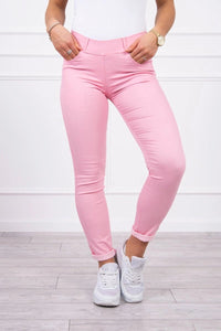 Colorful jeans 2628P / – Pink || Light цвет / color | Lexline Fashion