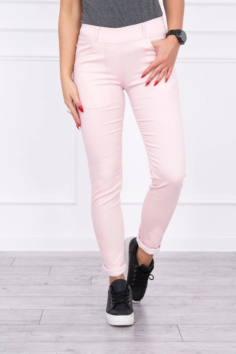 Colorful jeans 2628P / – Powder || Light цвет / color | Lexline Fashion