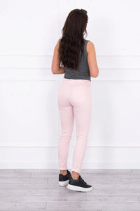 Colorful jeans 2628P / – Powder || Light цвет / color | Lexline Fashion