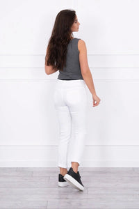 Colorful jeans 2628P / – White цвет / color | Lexline Fashion