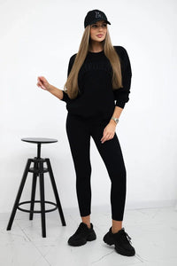 Cotton set California 9451 / – Black цвет / color | Lexline Fashion