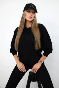 Cotton set California 9451 / – Black цвет / color | Lexline Fashion