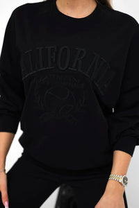 Cotton set California 9451 / – Black цвет / color | Lexline Fashion