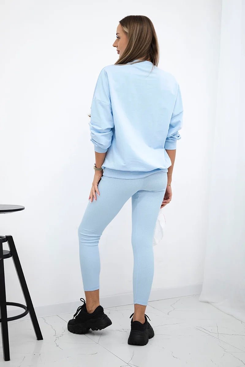 Cotton set California 9451 / – Blue цвет / color | Lexline Fashion