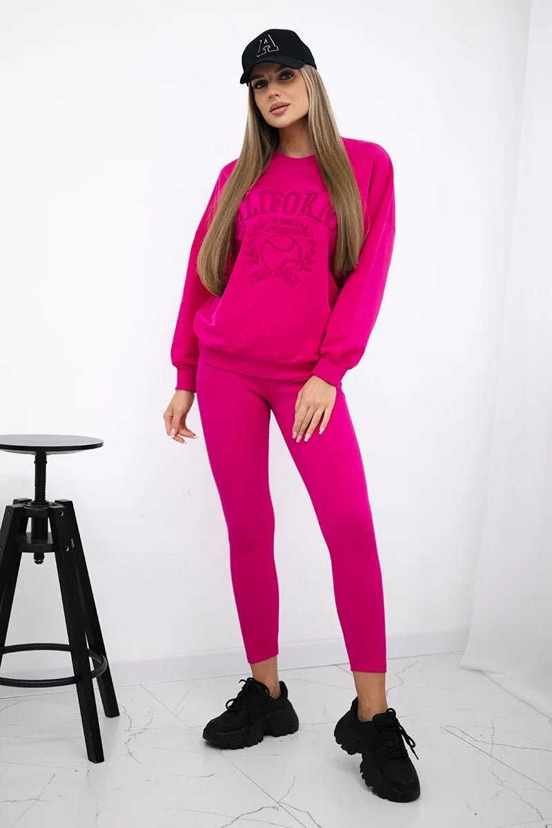 Cotton set California 9451 / – Fuchsia цвет / color | Lexline Fashion