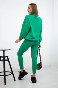 Cotton set California 9451 / – Green цвет / color | Lexline Fashion