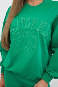 Cotton set California 9451 / – Green цвет / color | Lexline Fashion