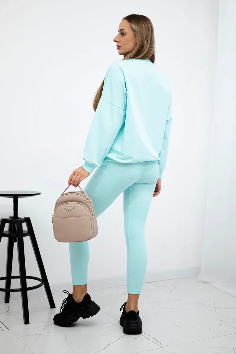 Cotton set California 9451 / – Mint цвет / color | Lexline Fashion
