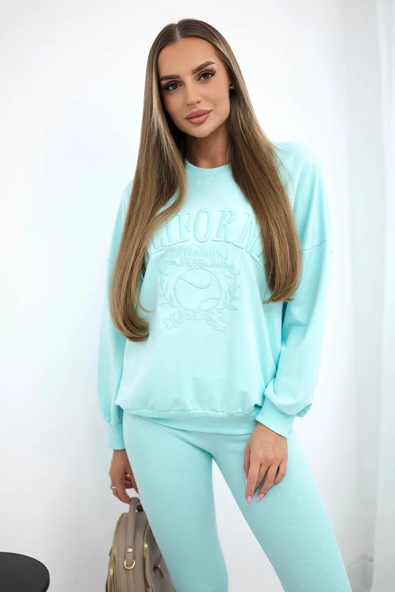 Cotton set California 9451 / – Mint цвет / color | Lexline Fashion