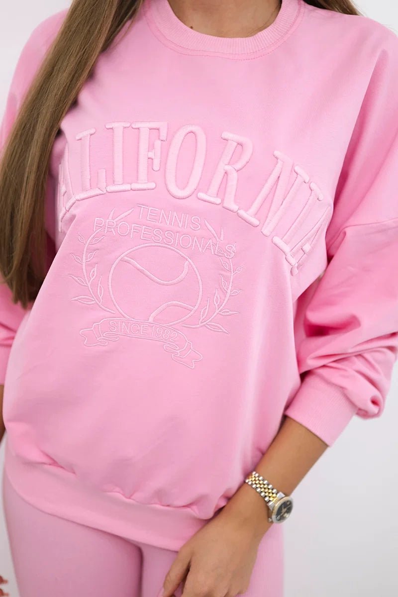 Cotton set California 9451 / – Pink || Light цвет / color | Lexline Fashion